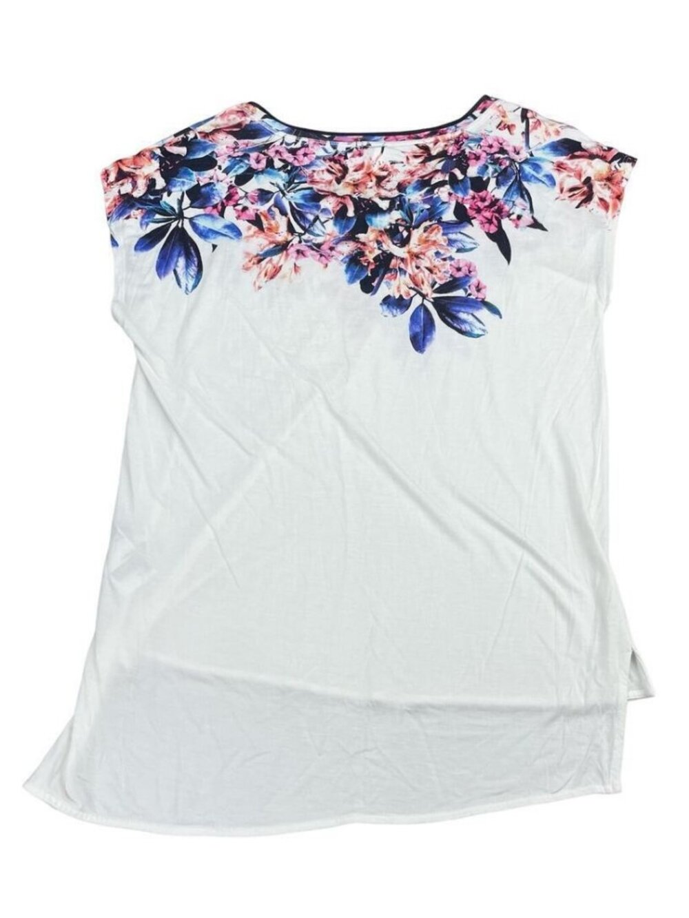 Karen Millen Viscose Floral T-Shirt - Picture 4 of 4